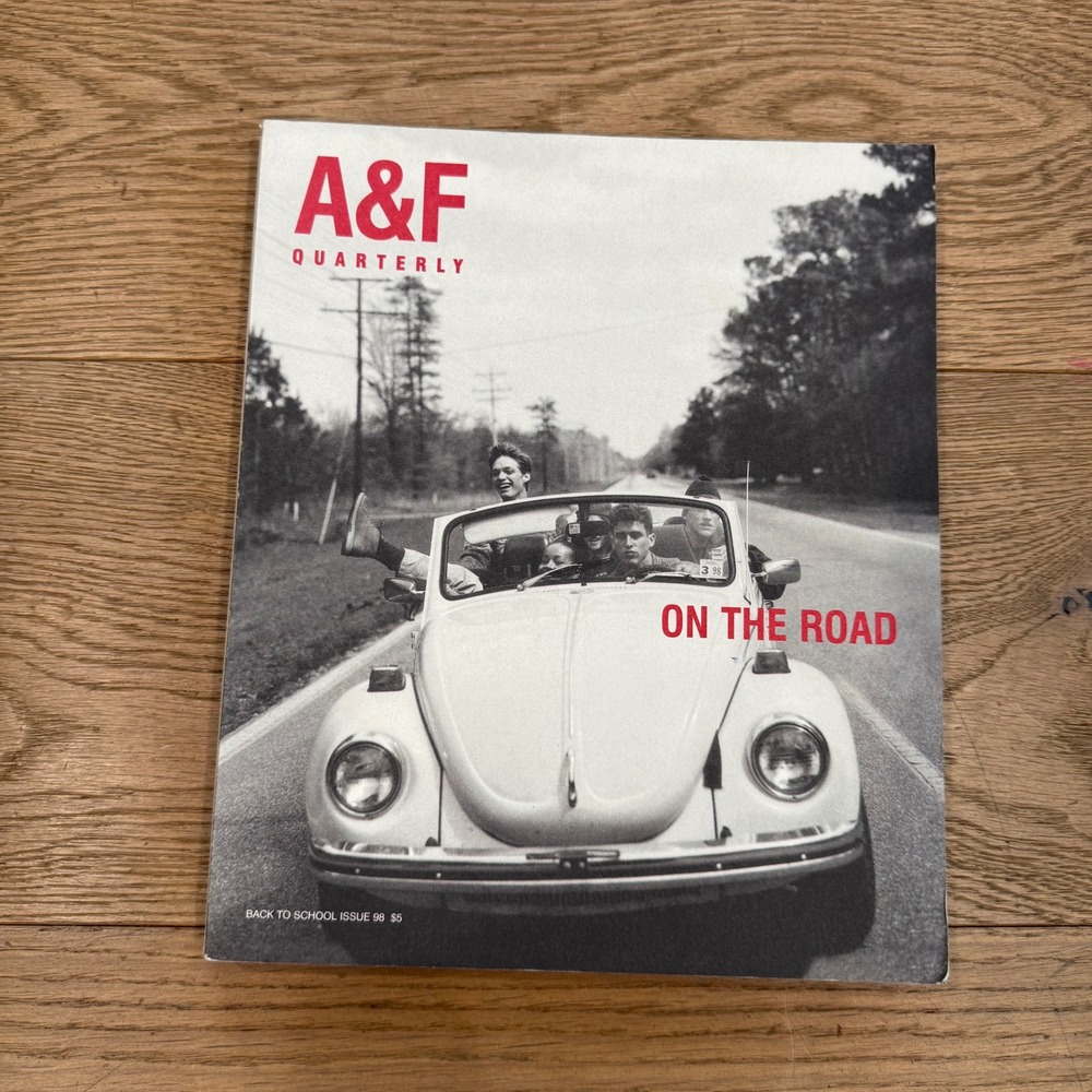 Vintage Abercrombie & Fitch A&F Quarterly Back to School 1998 On The Road Issue